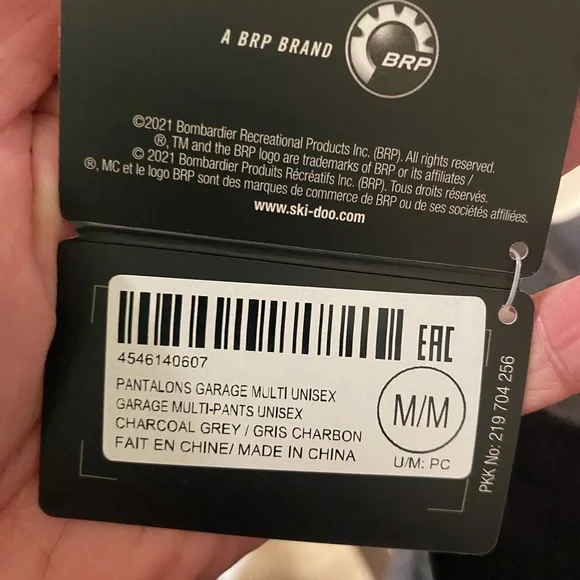 BRP Charcoal Grey Men's Pants - Picture 2 of 8